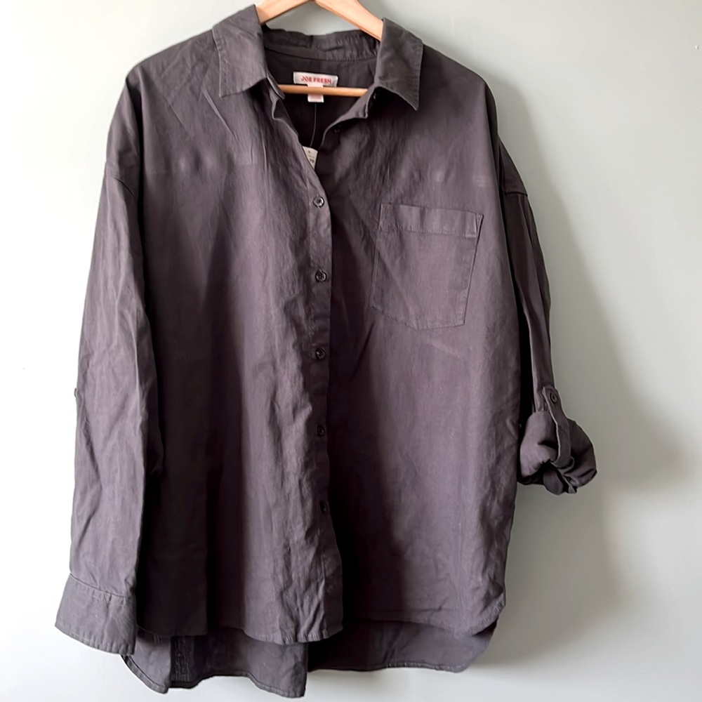 NWT Joe Fresh linen/cotton  XL